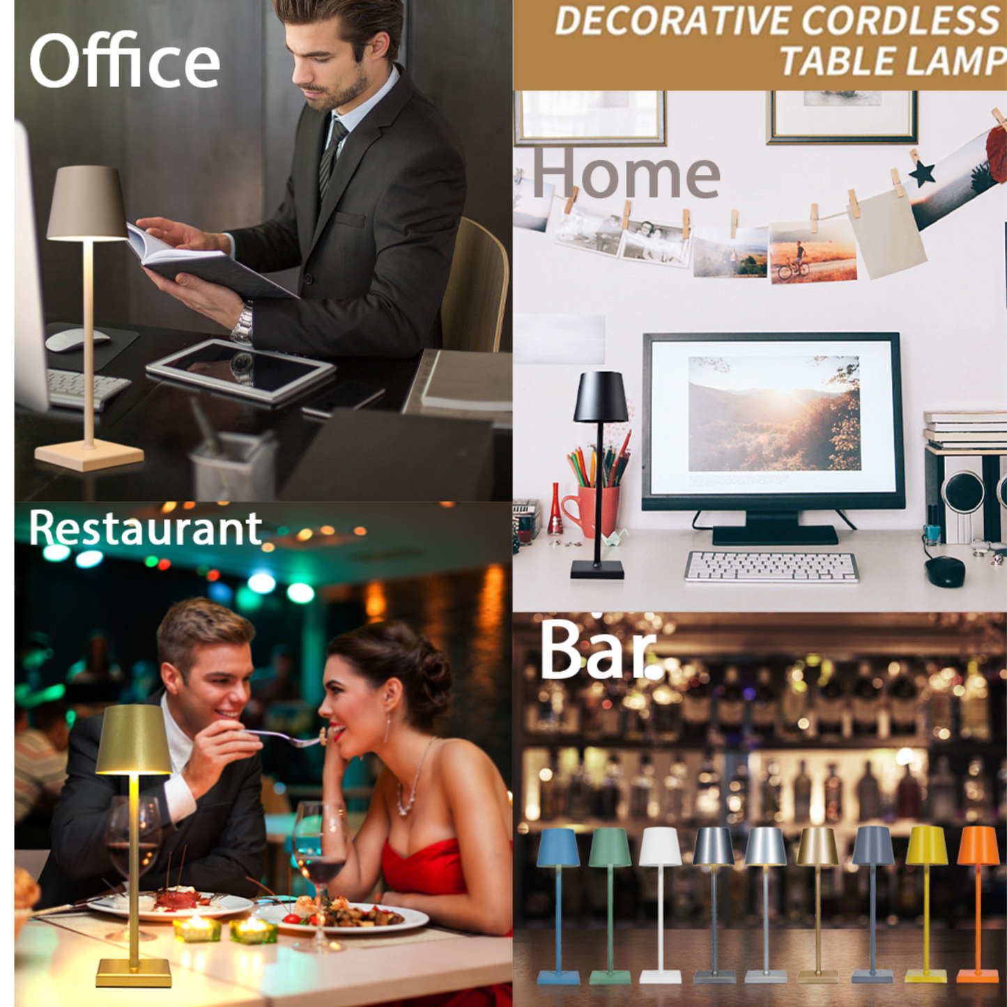 Cordless LED Table Lamp