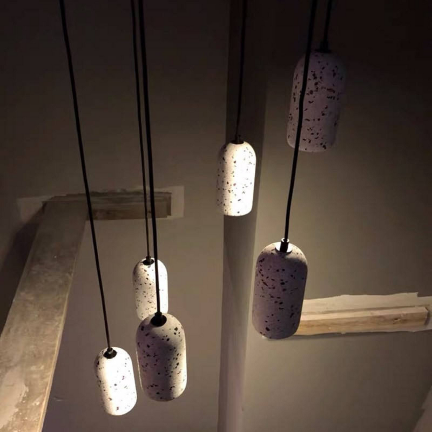 Personalized Nordic Terrazzo Chandelier
