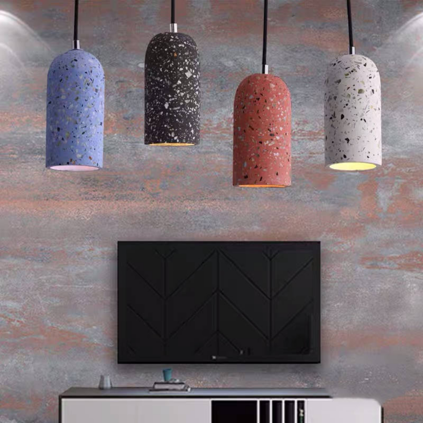 Personalized Nordic Terrazzo Chandelier