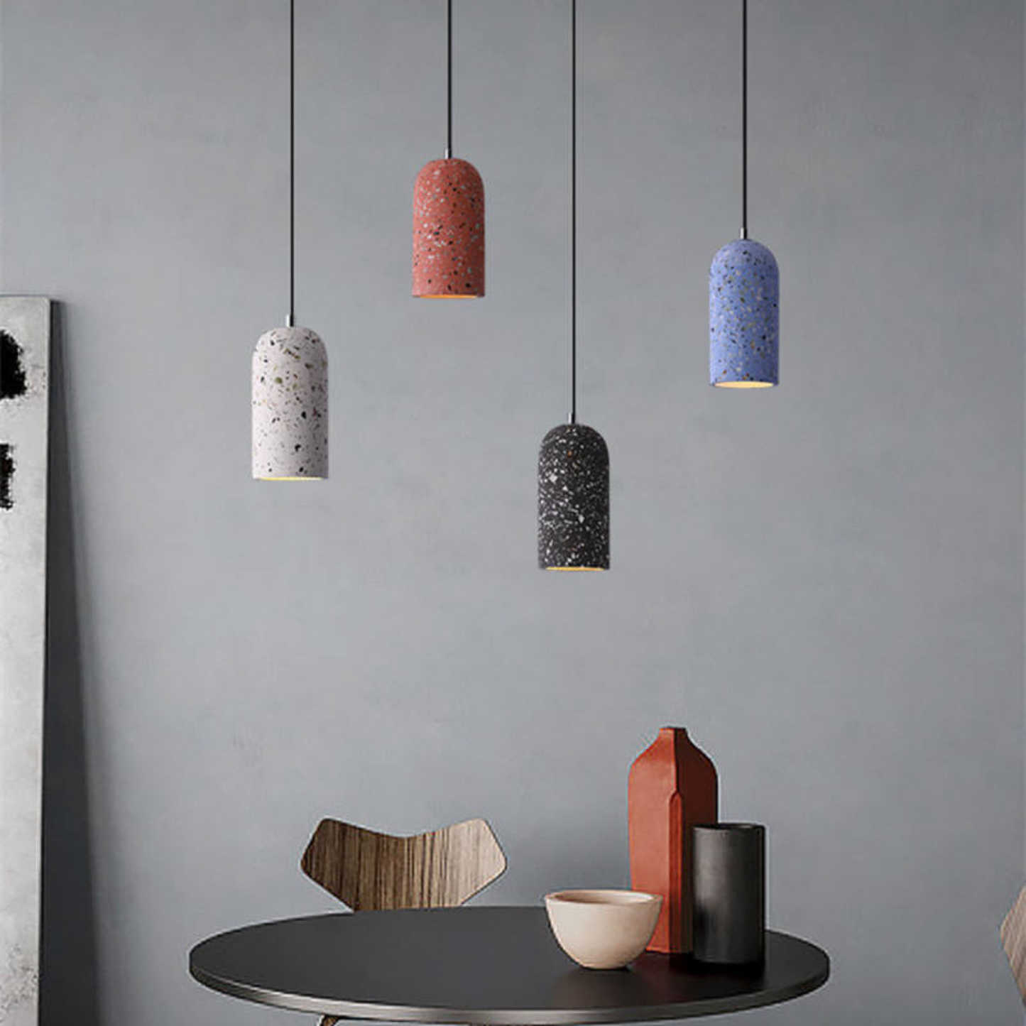 Personalized Nordic Terrazzo Chandelier