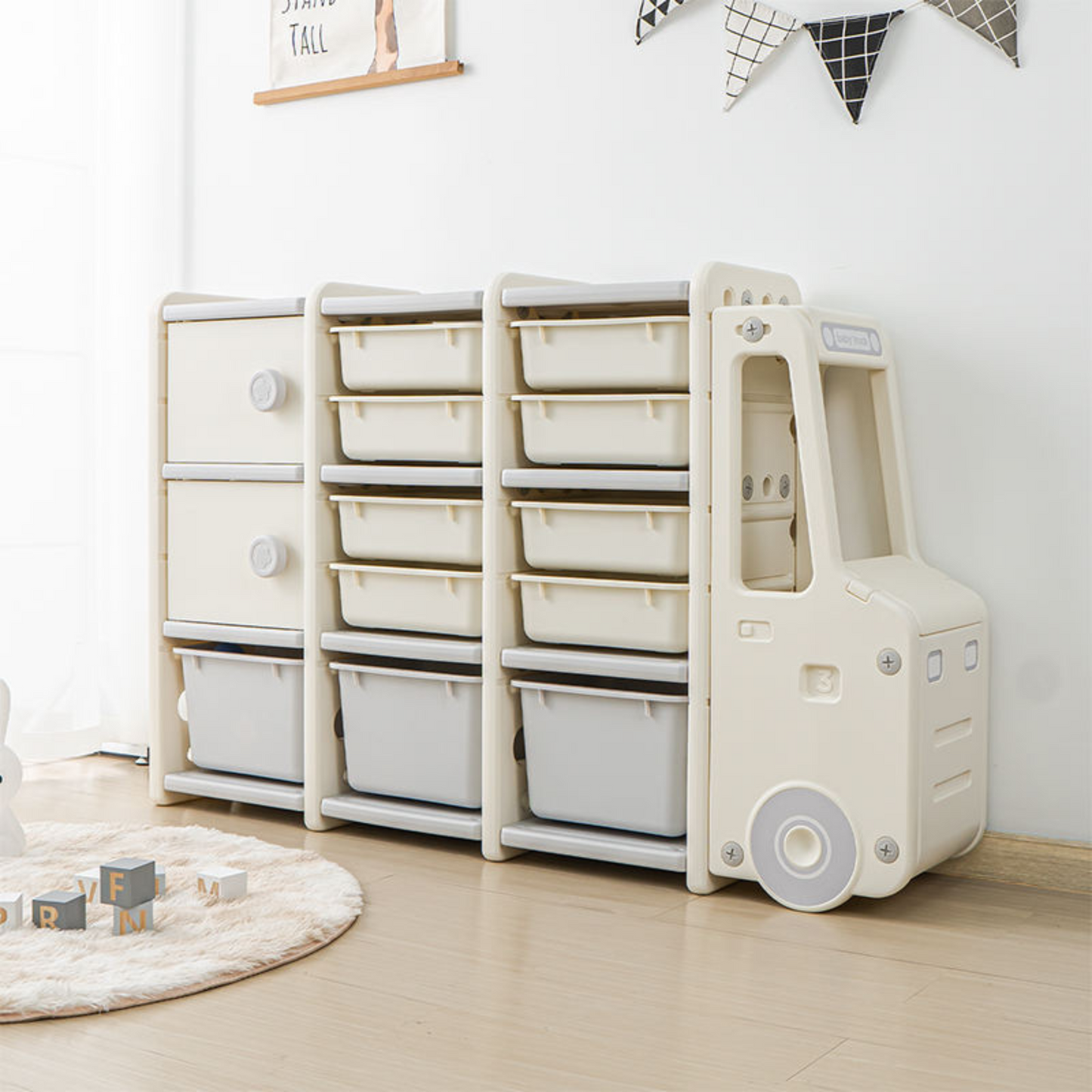 Affordable Storage Plastic Children Cabinets