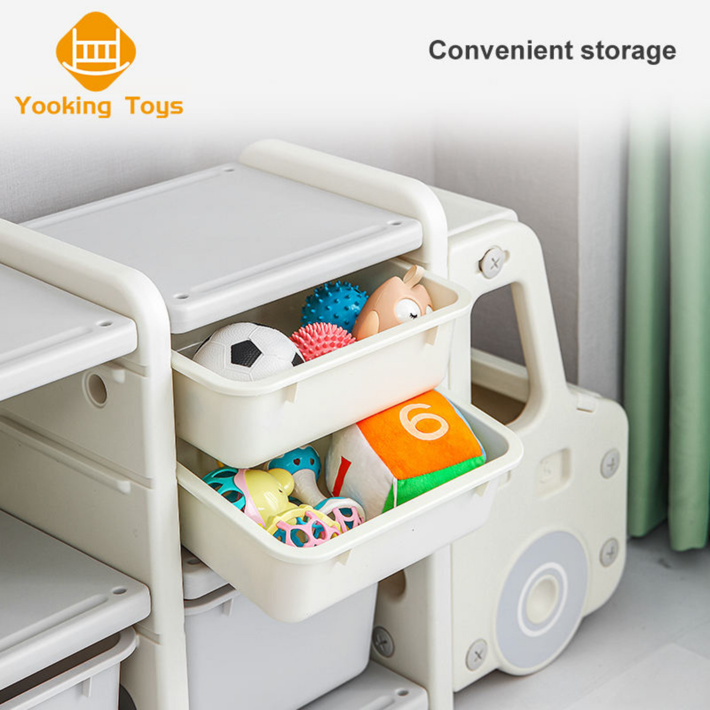Affordable Storage Plastic Children Cabinets