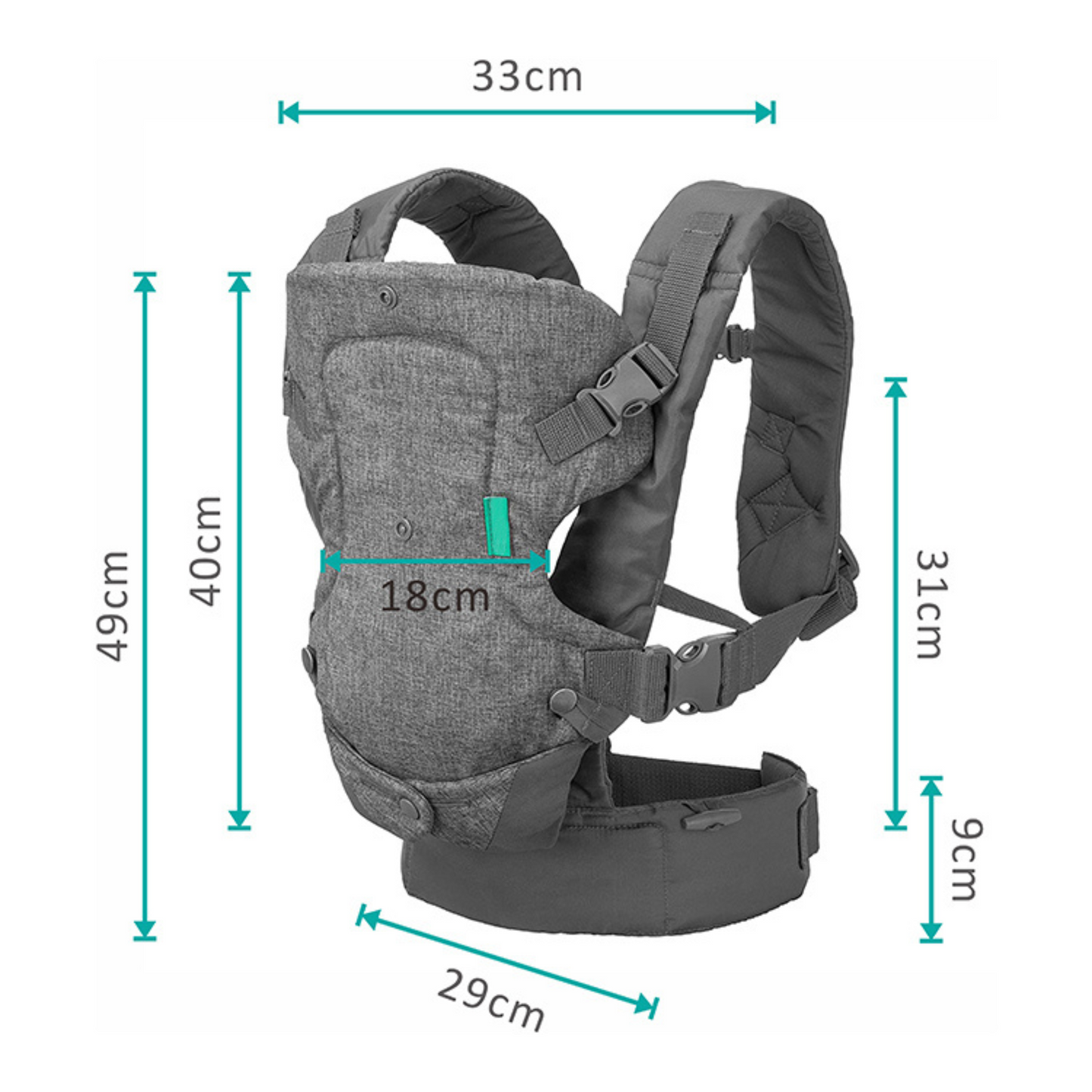 Toddlers Front-Facing Cotton Bag