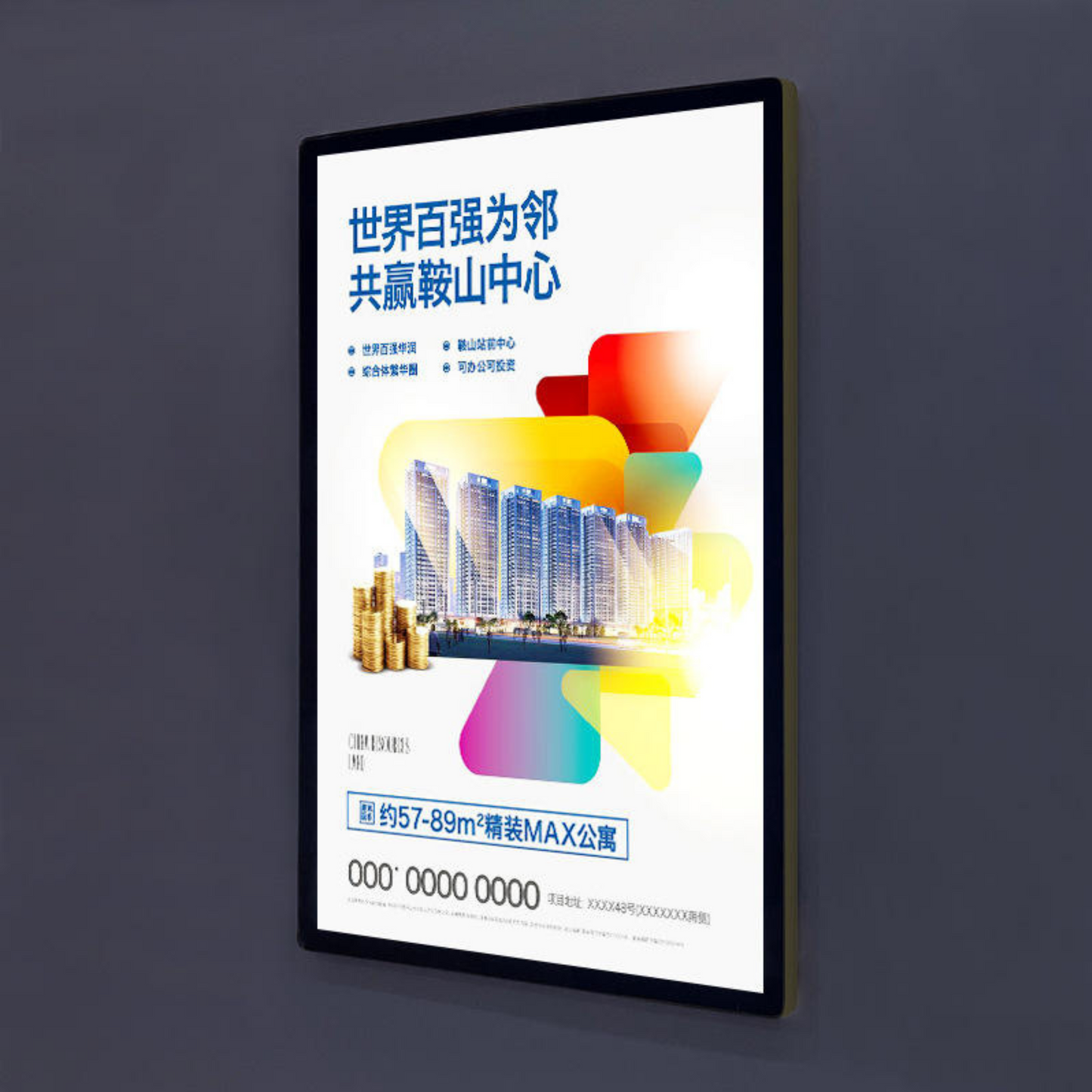 Portable Outdoor Advertising Light Boxes