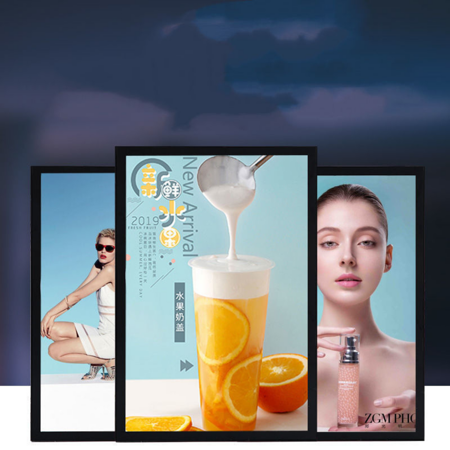 Portable Outdoor Advertising Light Boxes