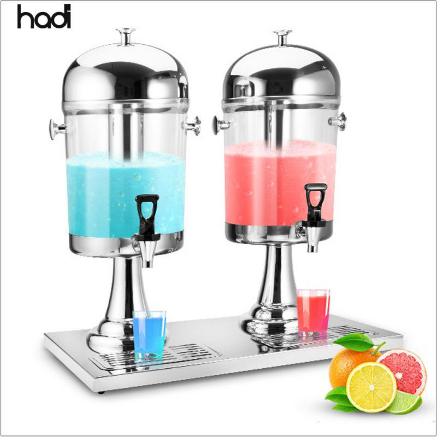 Buffet acrylic party beverage dispenser