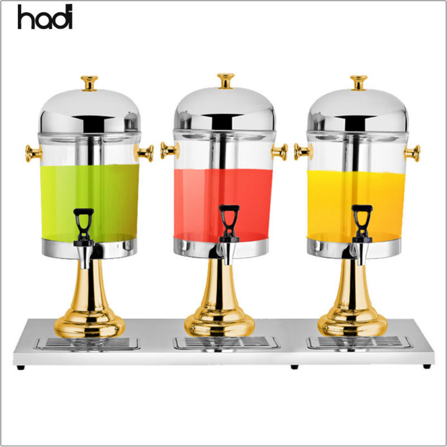 Buffet acrylic party beverage dispenser