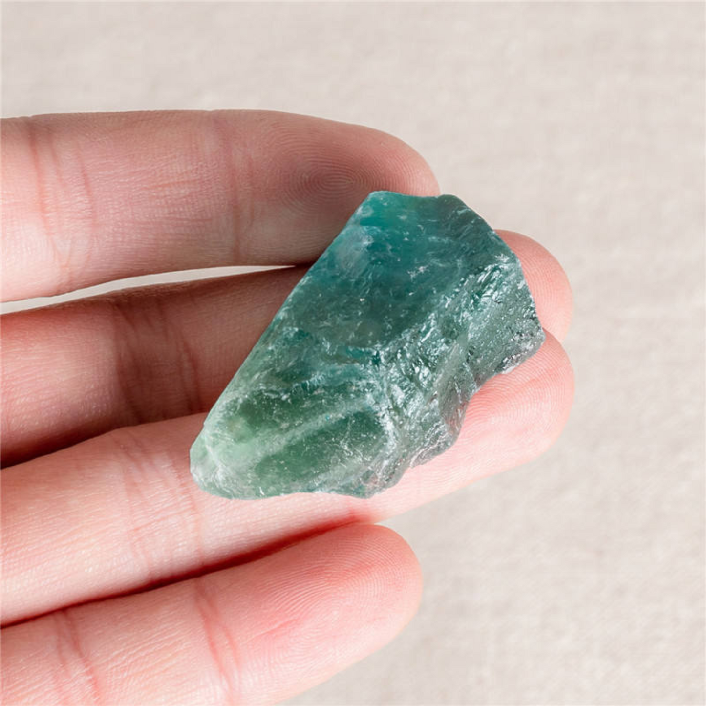 Beauty of Natural Raw Green Quartz Crystal