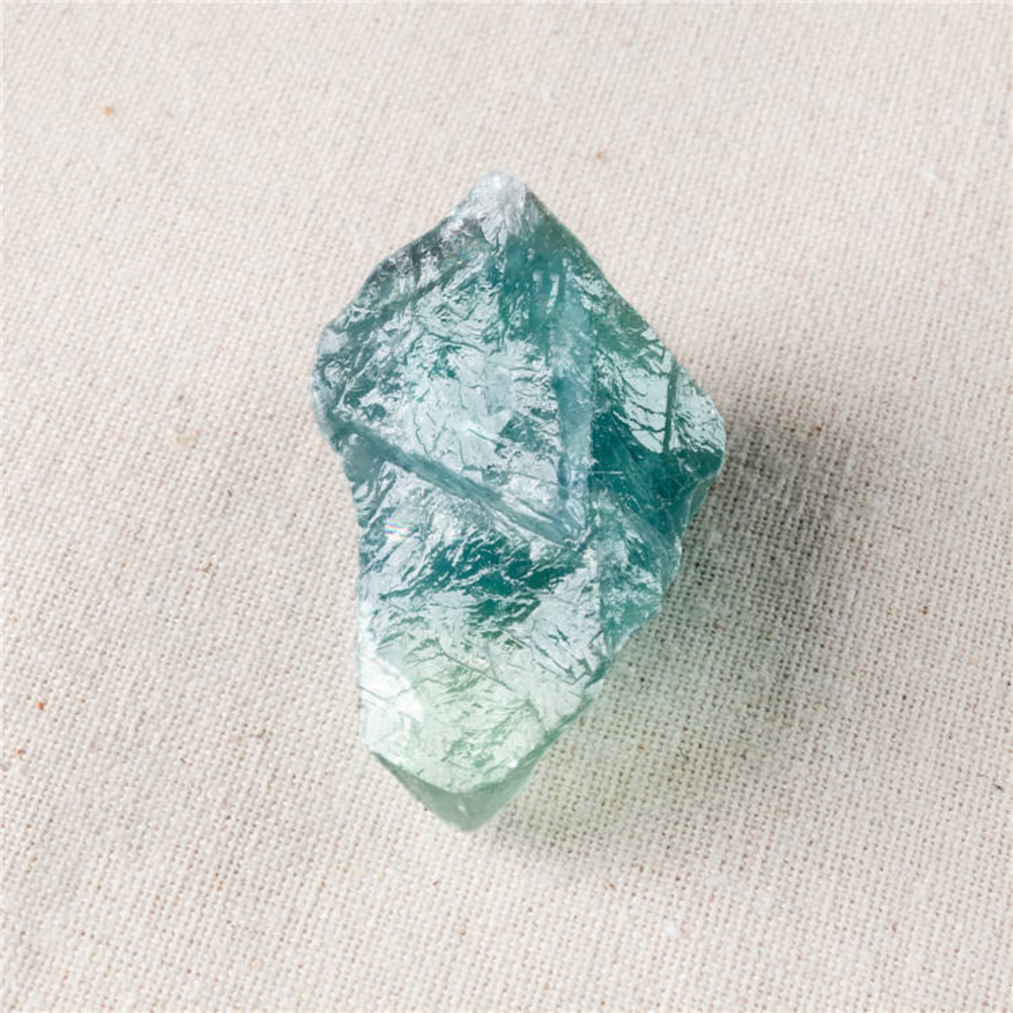 Beauty of Natural Raw Green Quartz Crystal