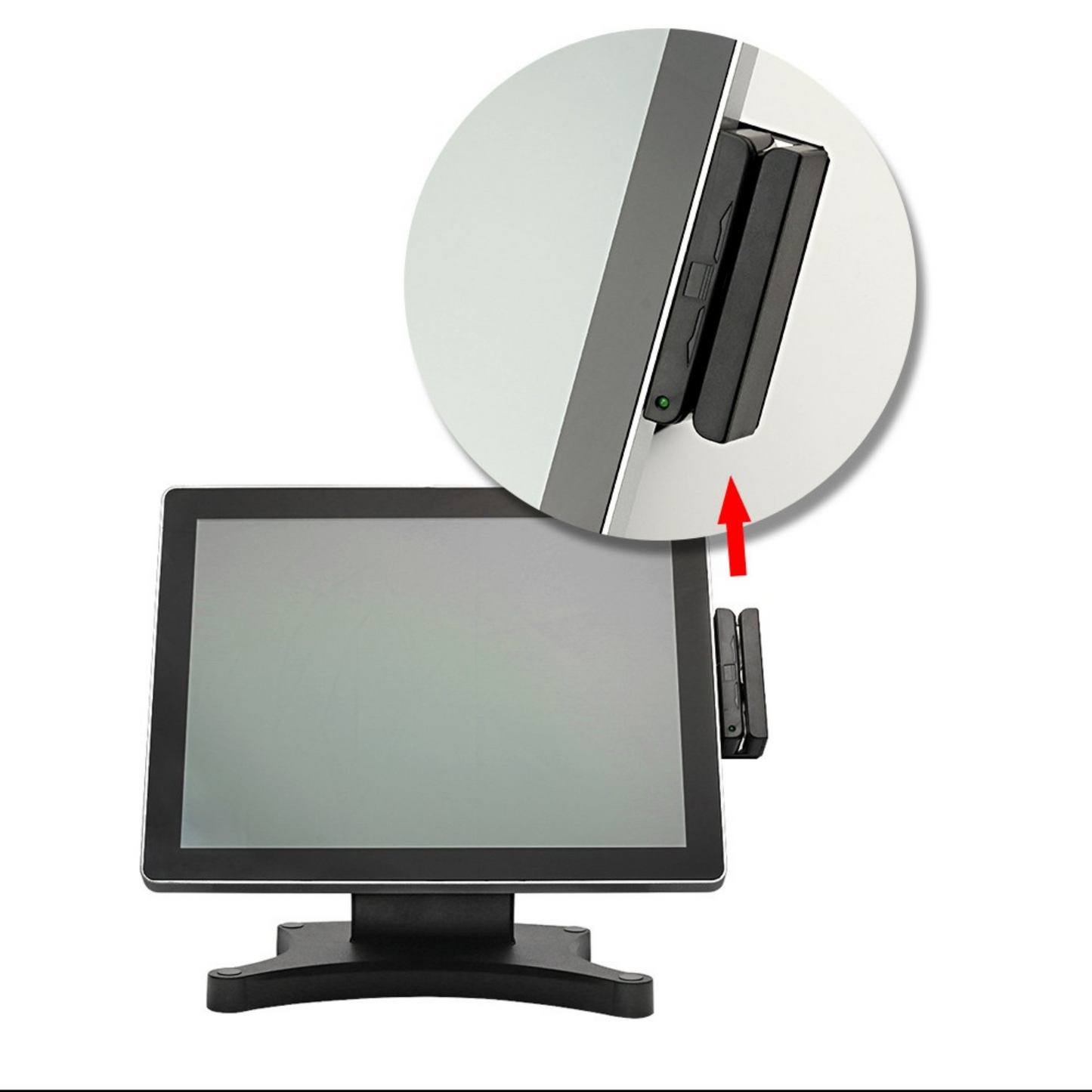 Products Black Color one touch screen POS