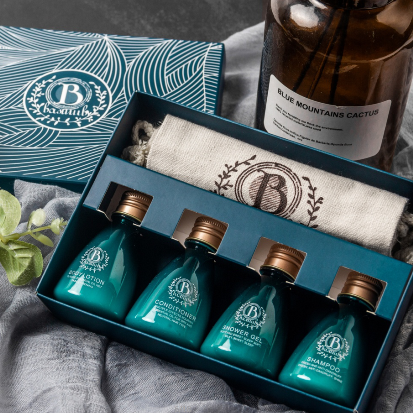 Hotel Amenities personalized toiletries