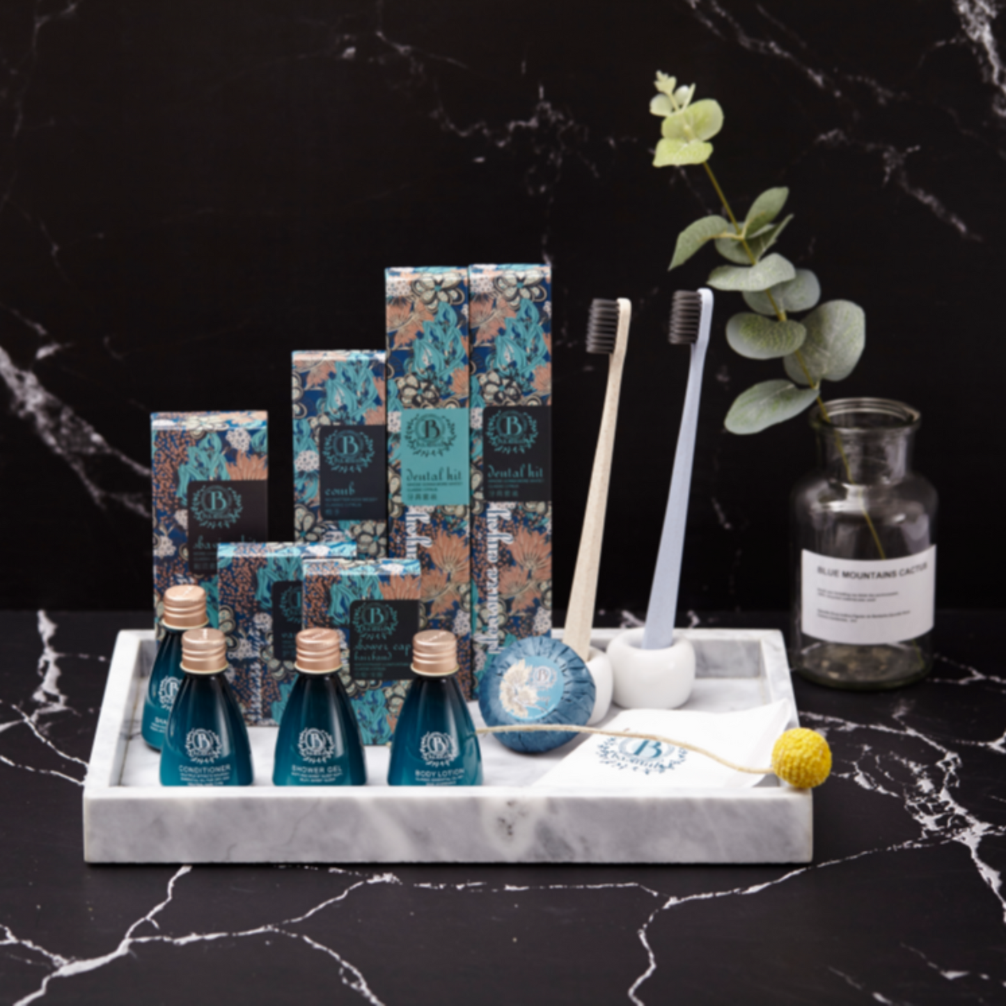 Hotel Amenities personalized toiletries