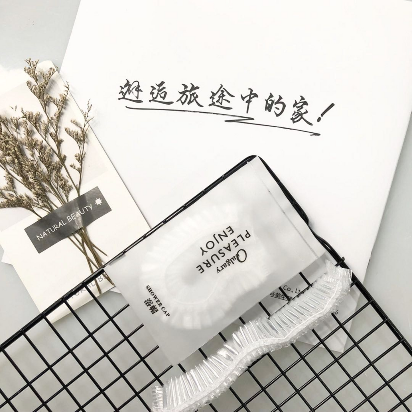 Sustainable Biodegradable Toiletries Spa Kit