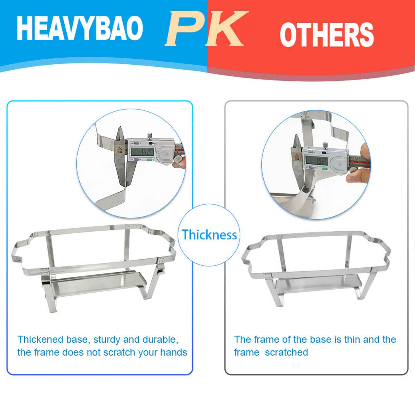 Elegant Stainless Steel Chafer Dish