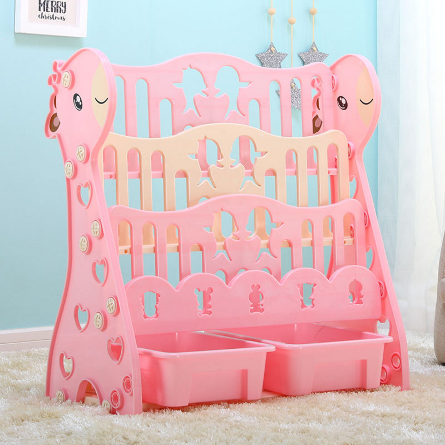 Cute Giraffe Plastic Toy for Babies