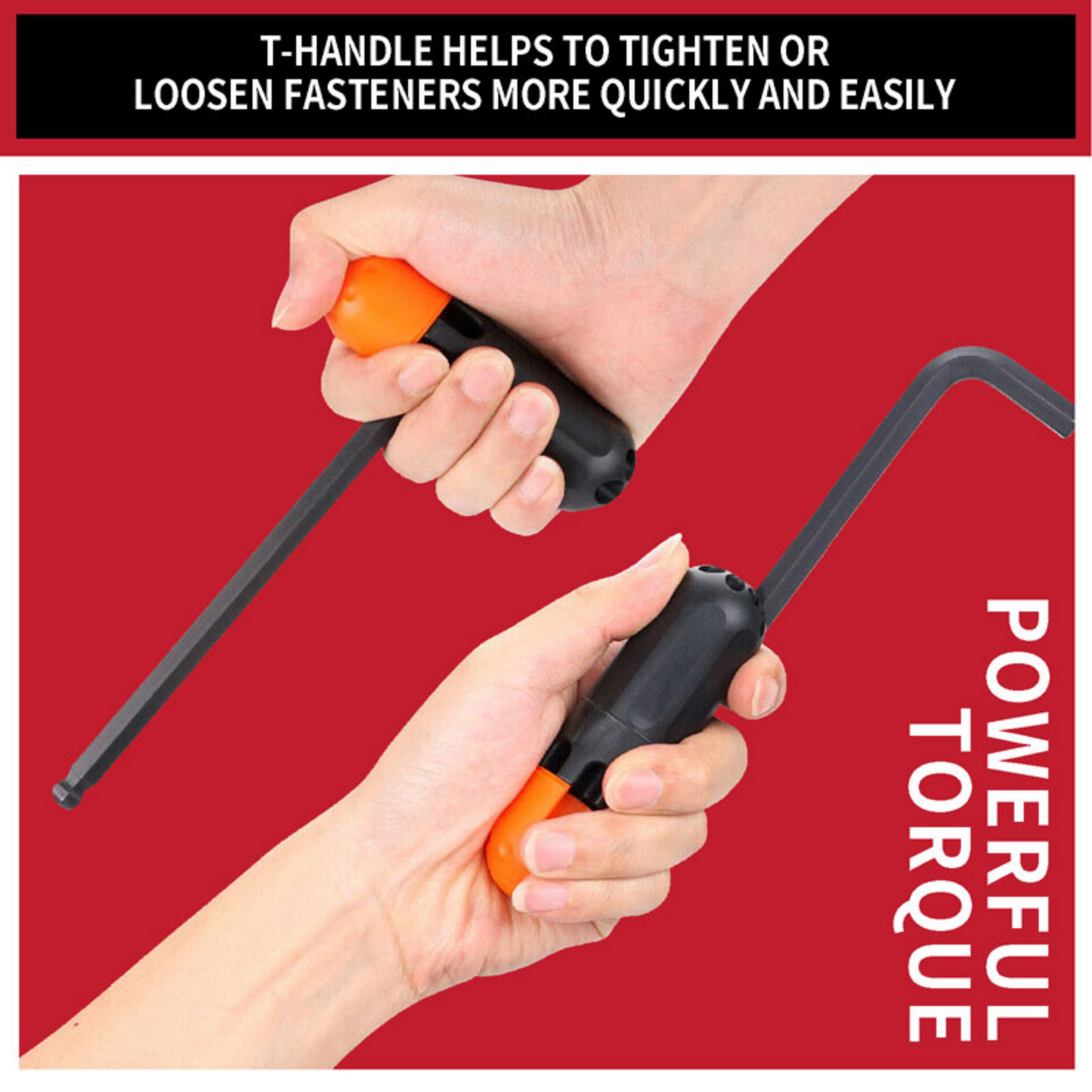 Long Arm Ball End Hex Key Allen Wrench Set