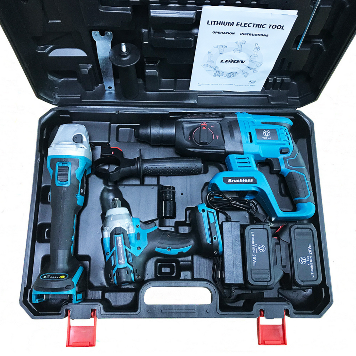 Wrench and Angle Grinder Combo