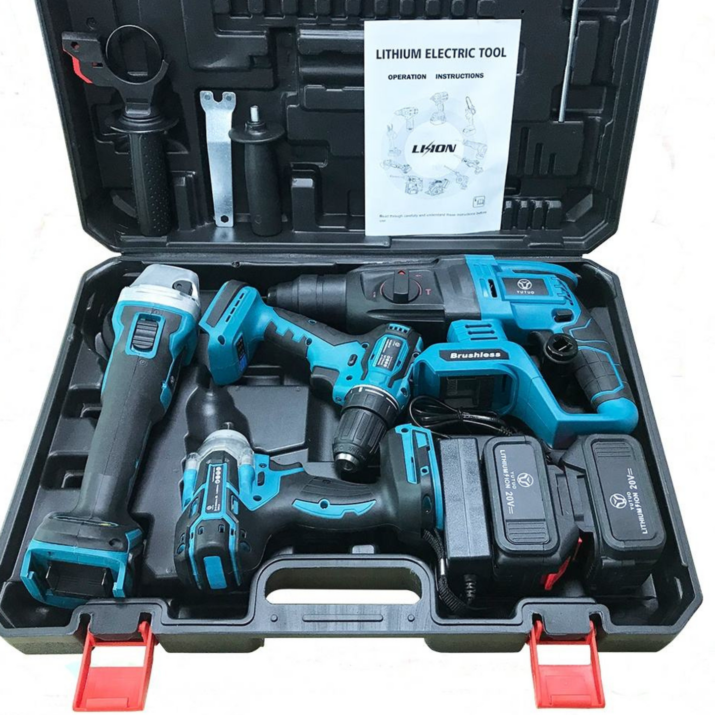 Wrench and Angle Grinder Combo