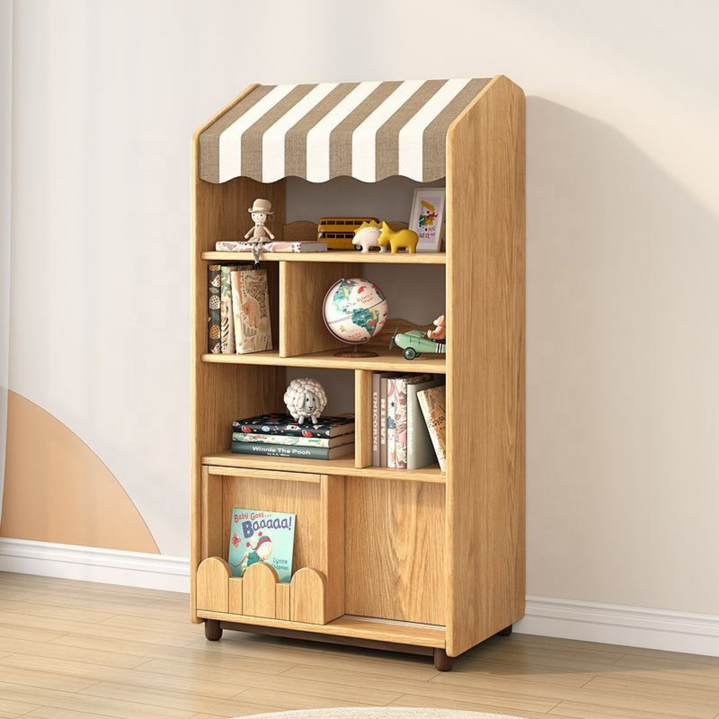 Organize Bookshelf Multiple Storage Cabinets