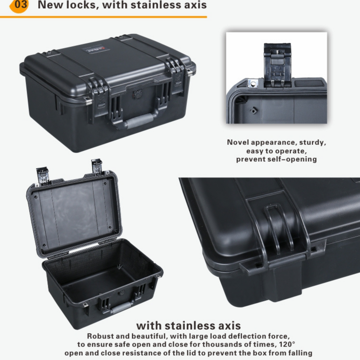 Gear Rugged Hard Plastic Hard Case
