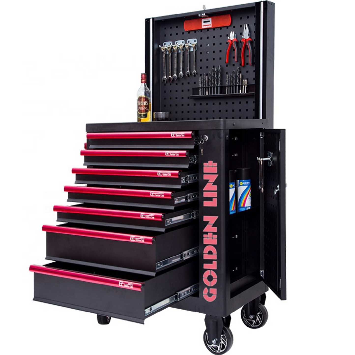 Organize Rolling Tool Box Cabinet