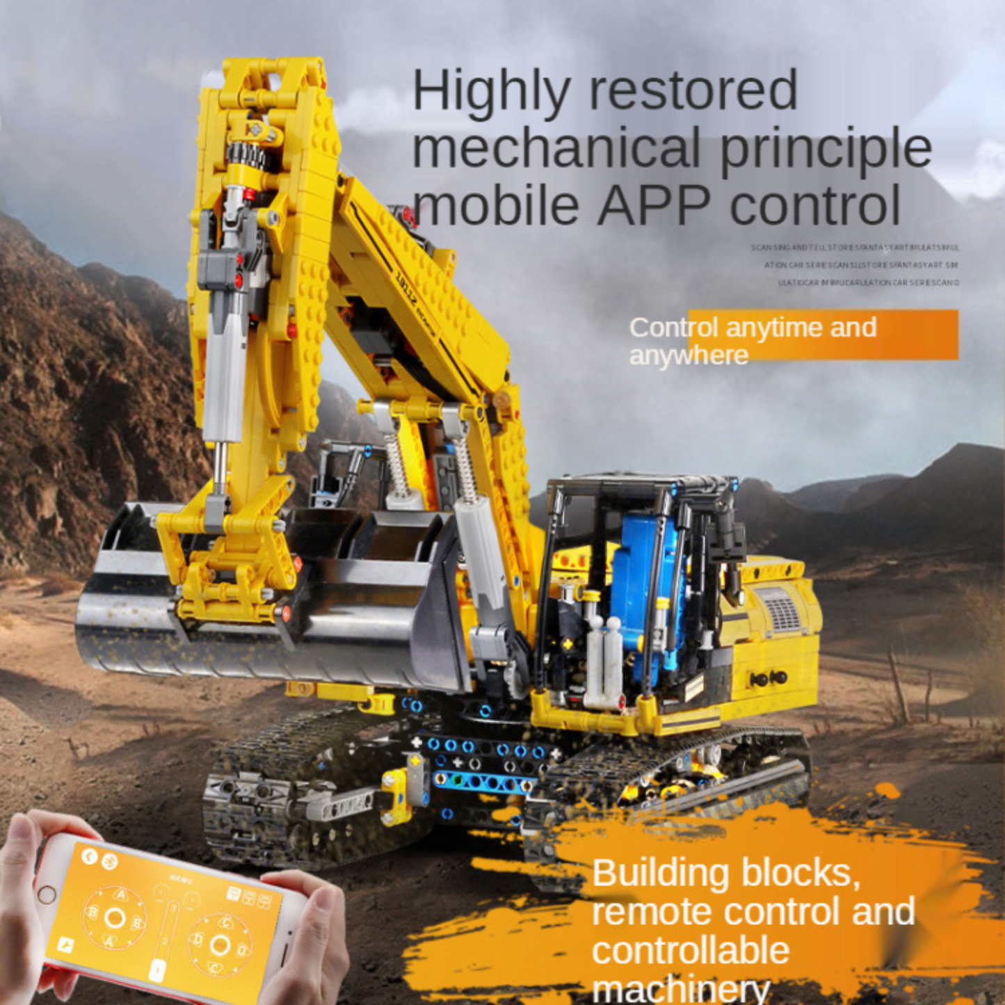 Engineering Excavator with App