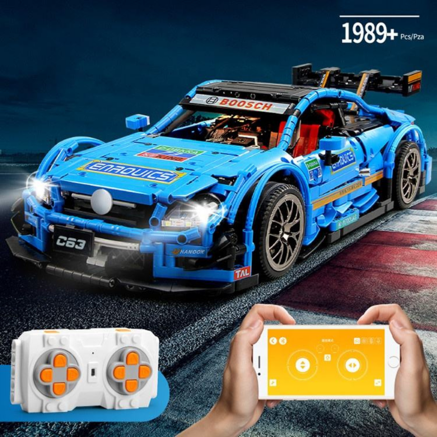Track with Advanced APP Car