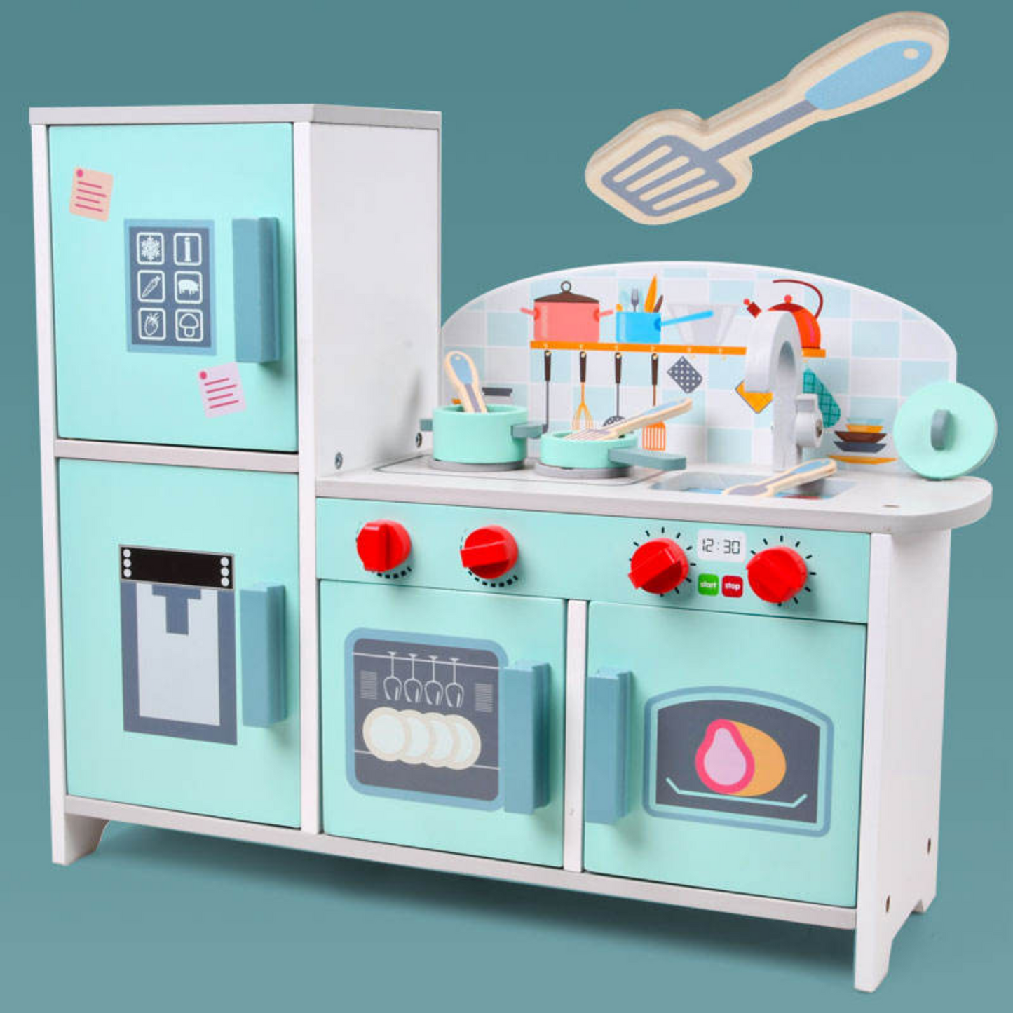 Big Kitchen Cooking Play Pretended Set
