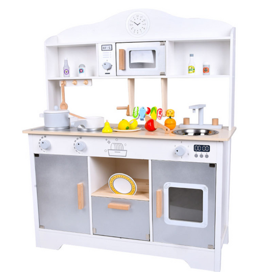 Baby Wooden Kitchen Cook Set Toy For Kids