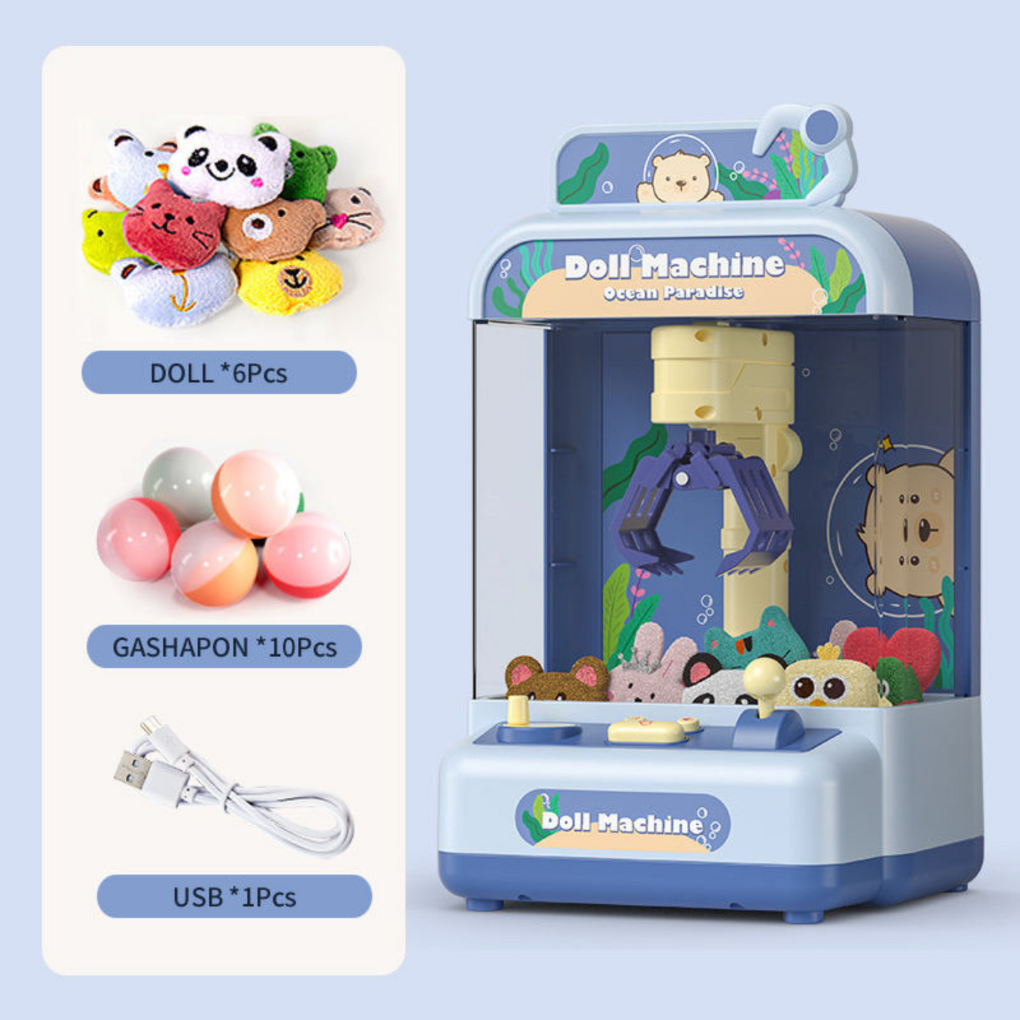 Gashapon Plush Doll Drawing Machine