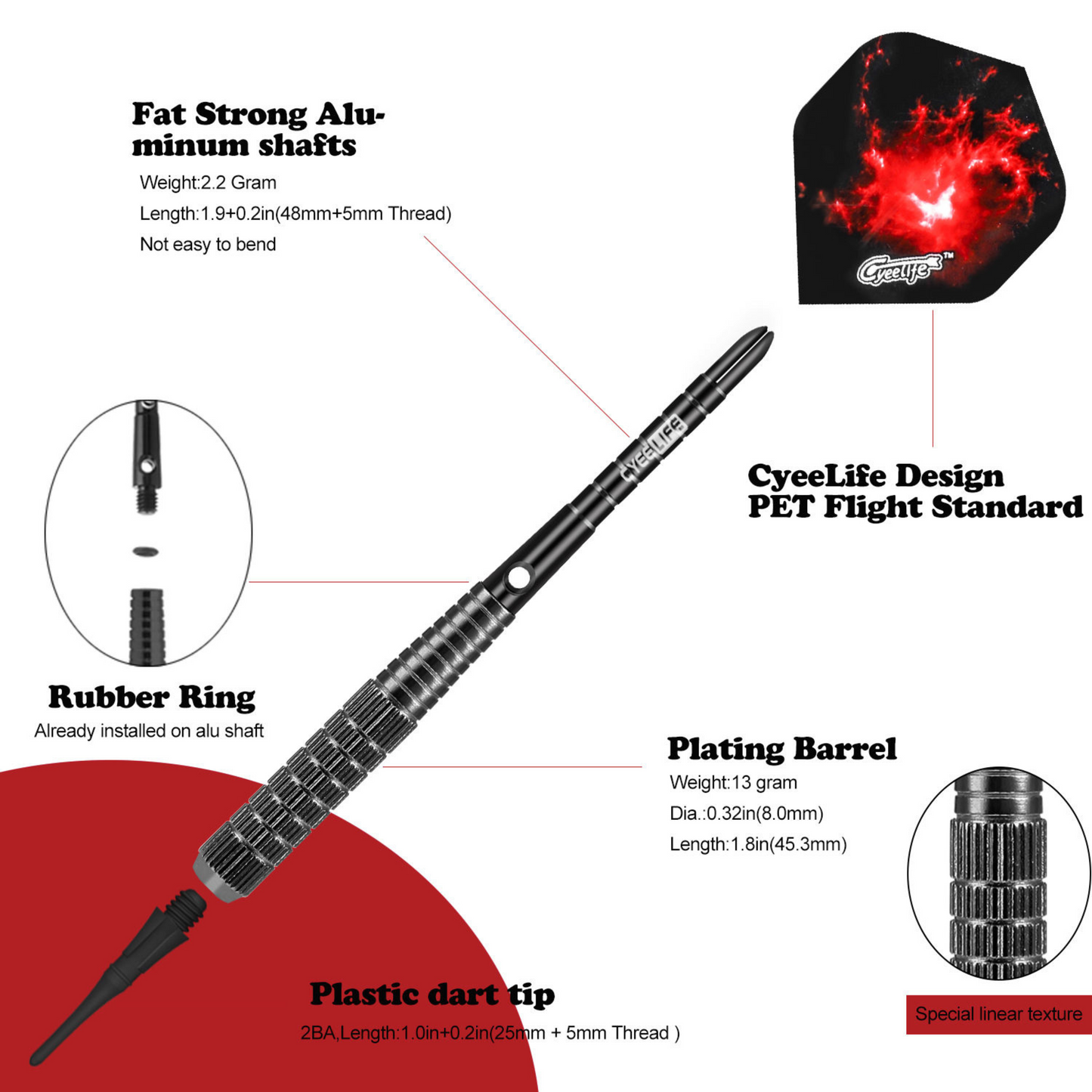 Get Aluminum Shafts  Dart Tool