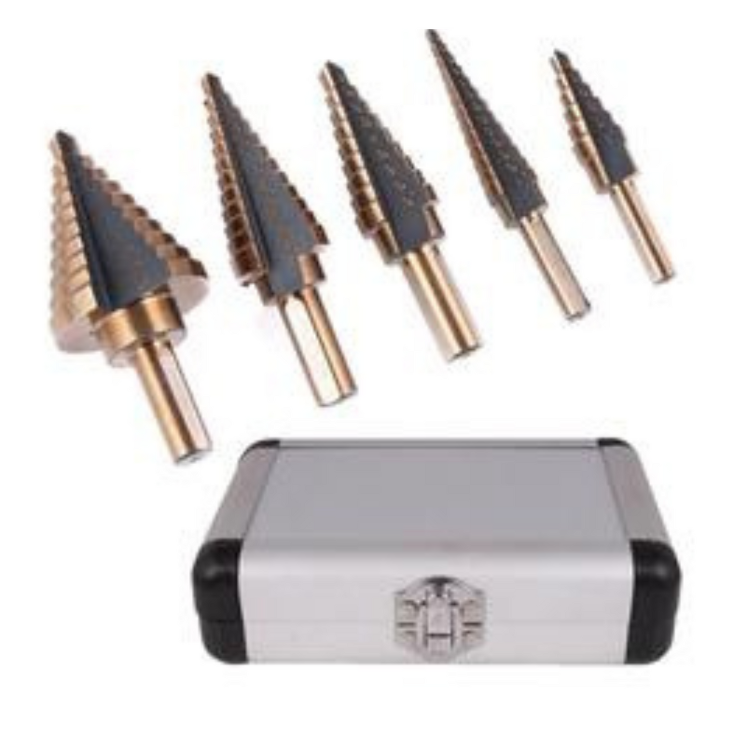 HSS 5 Piece Step Drill Set