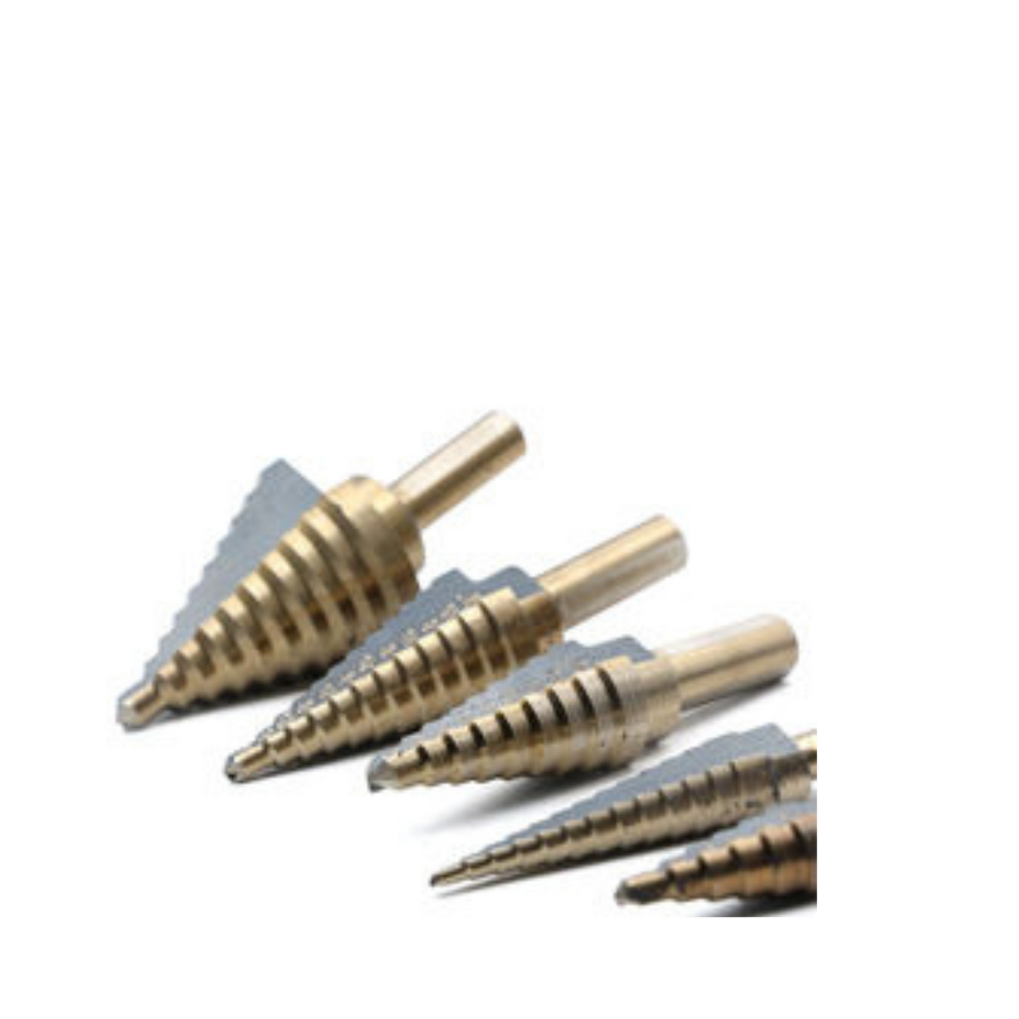 HSS 5 Piece Step Drill Set