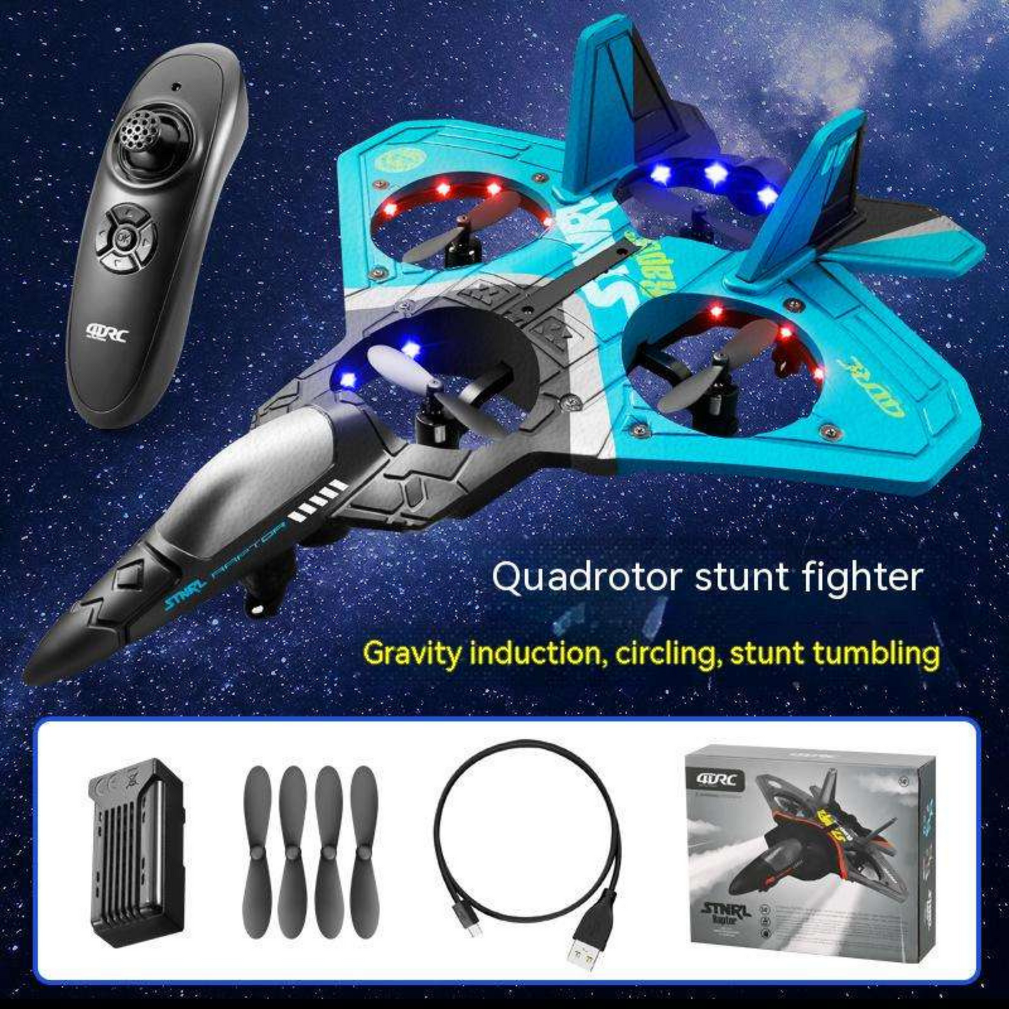 Induction Luminous Fighter Drone