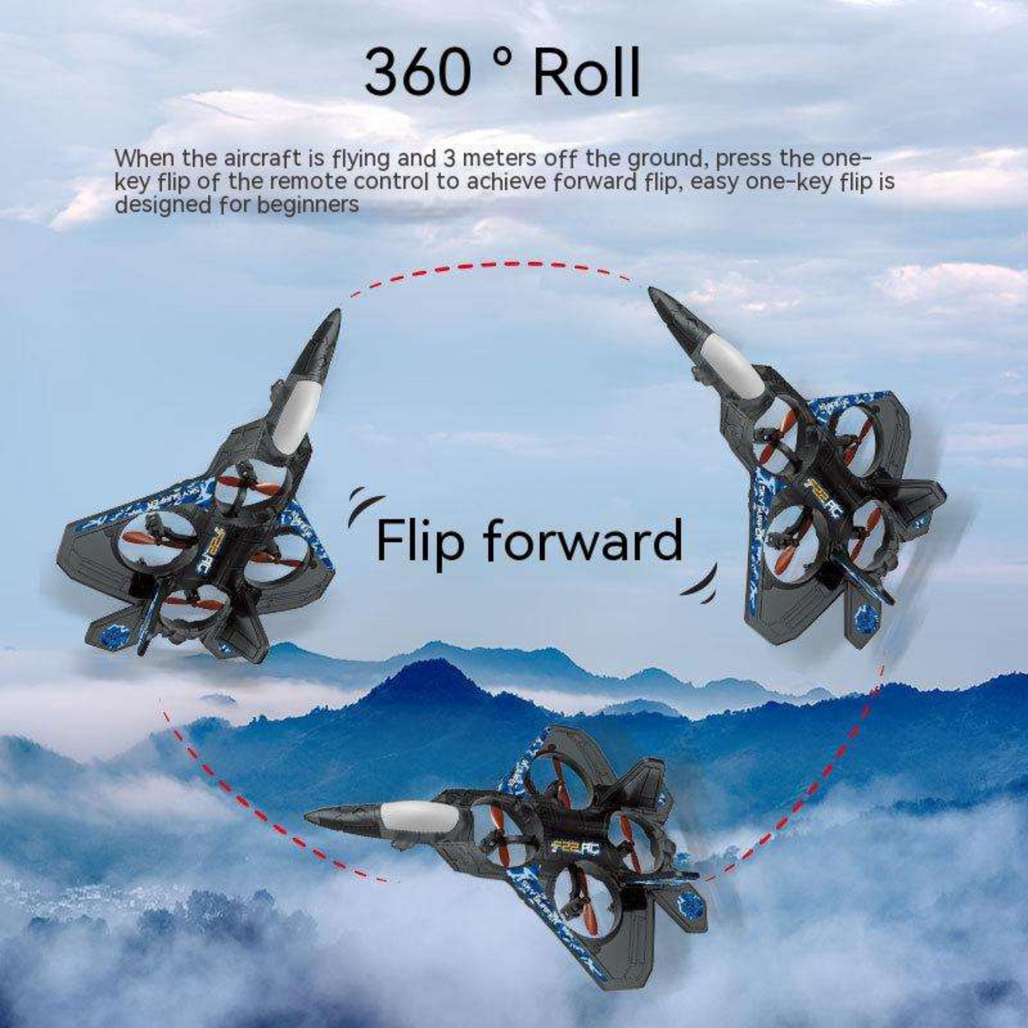Induction Luminous Fighter Drone