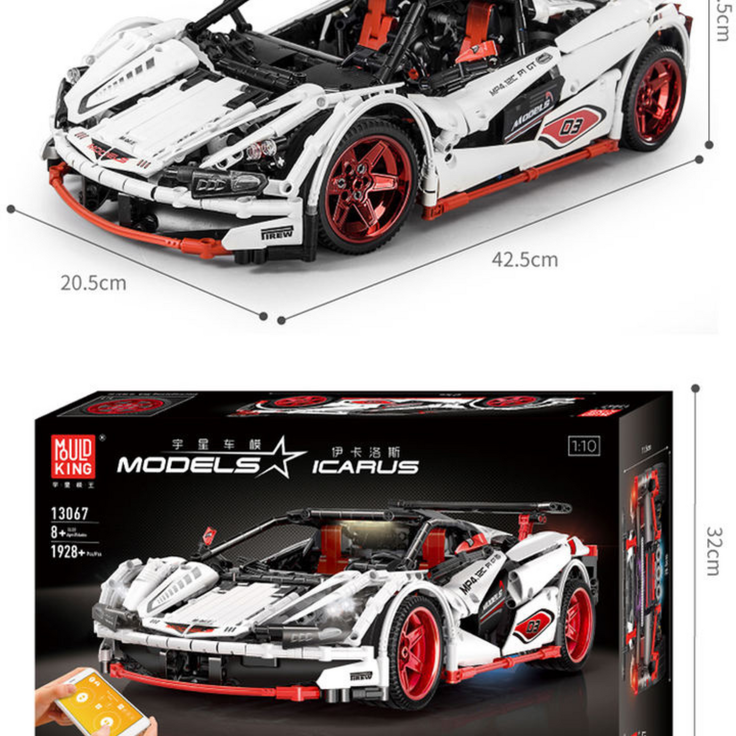 Remote Control Car Toy 2.4G APP Enabled