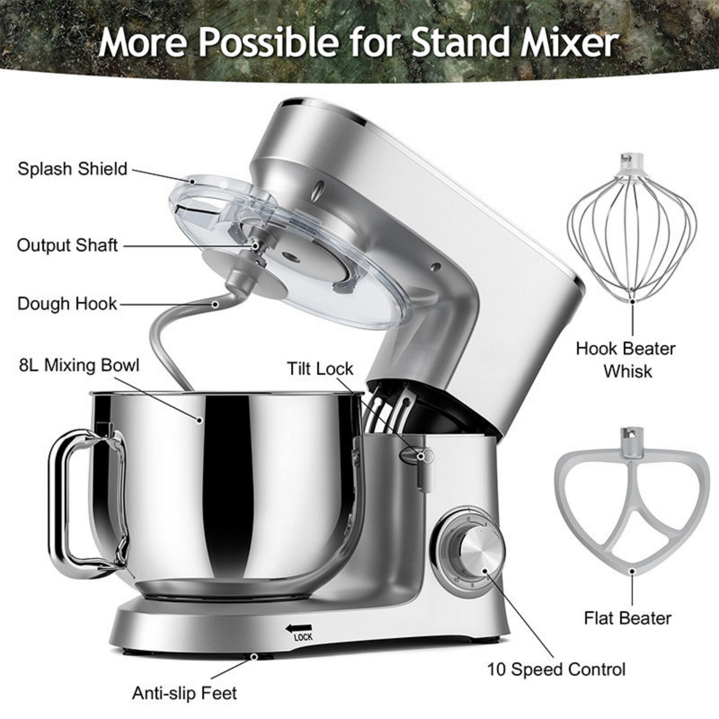 Perfect Breads with Dough Mixer