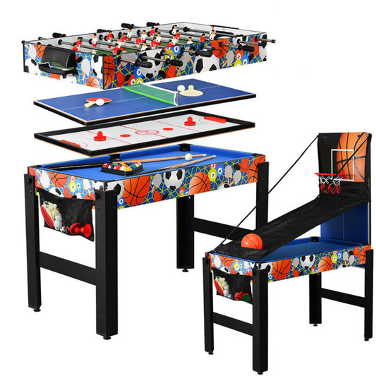 5 in 1 Multifunctional Game Table