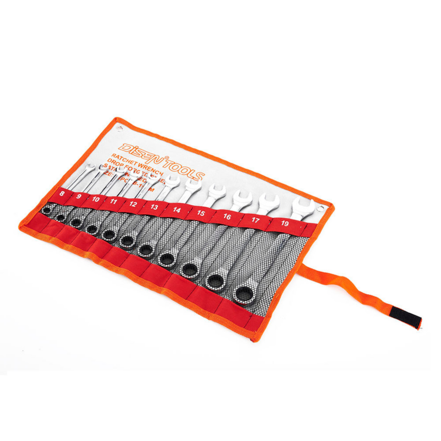 12pcs Combination Ratchet Wrench Set