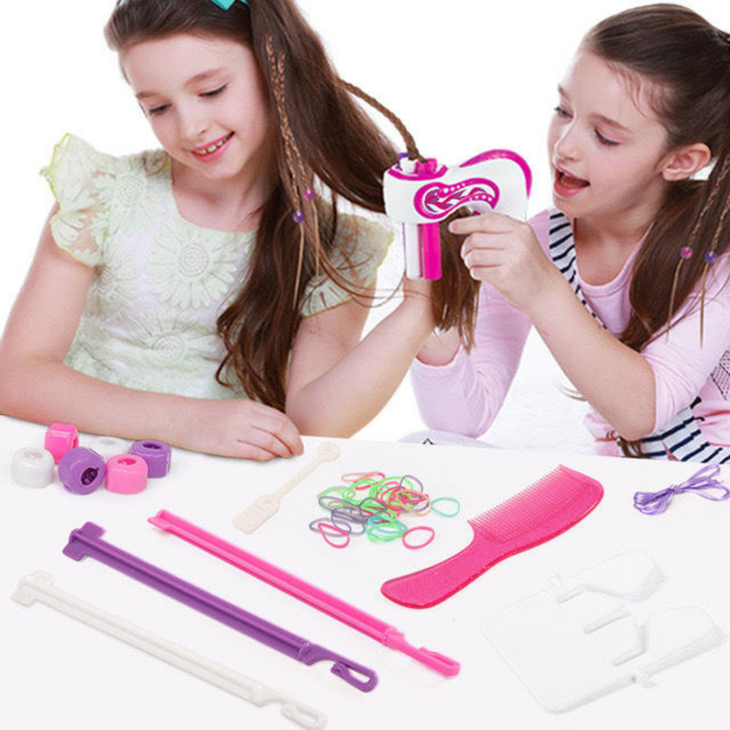 DIY Stylish Braiding Hairstyle Set
