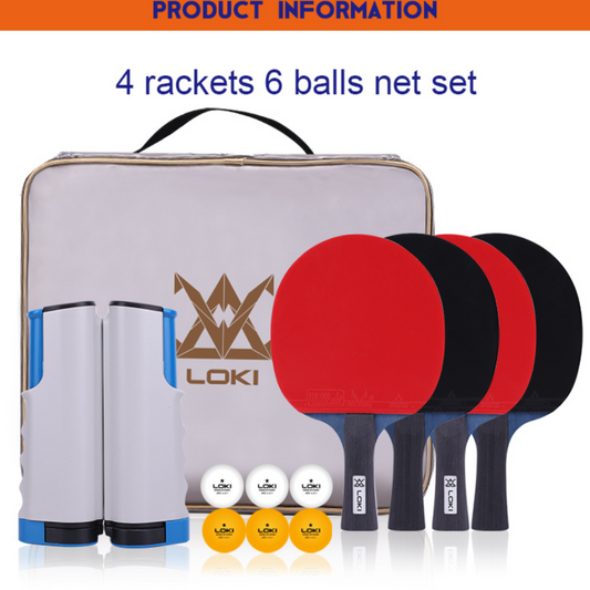 Get Table Tennis Rackets and Balls Set