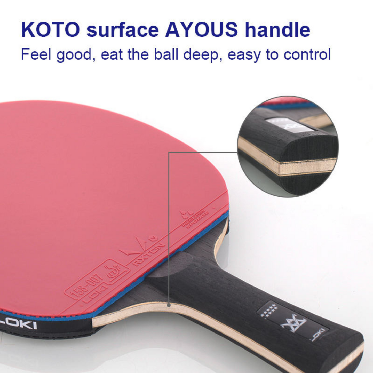 Professional Game Table Tennis Racket