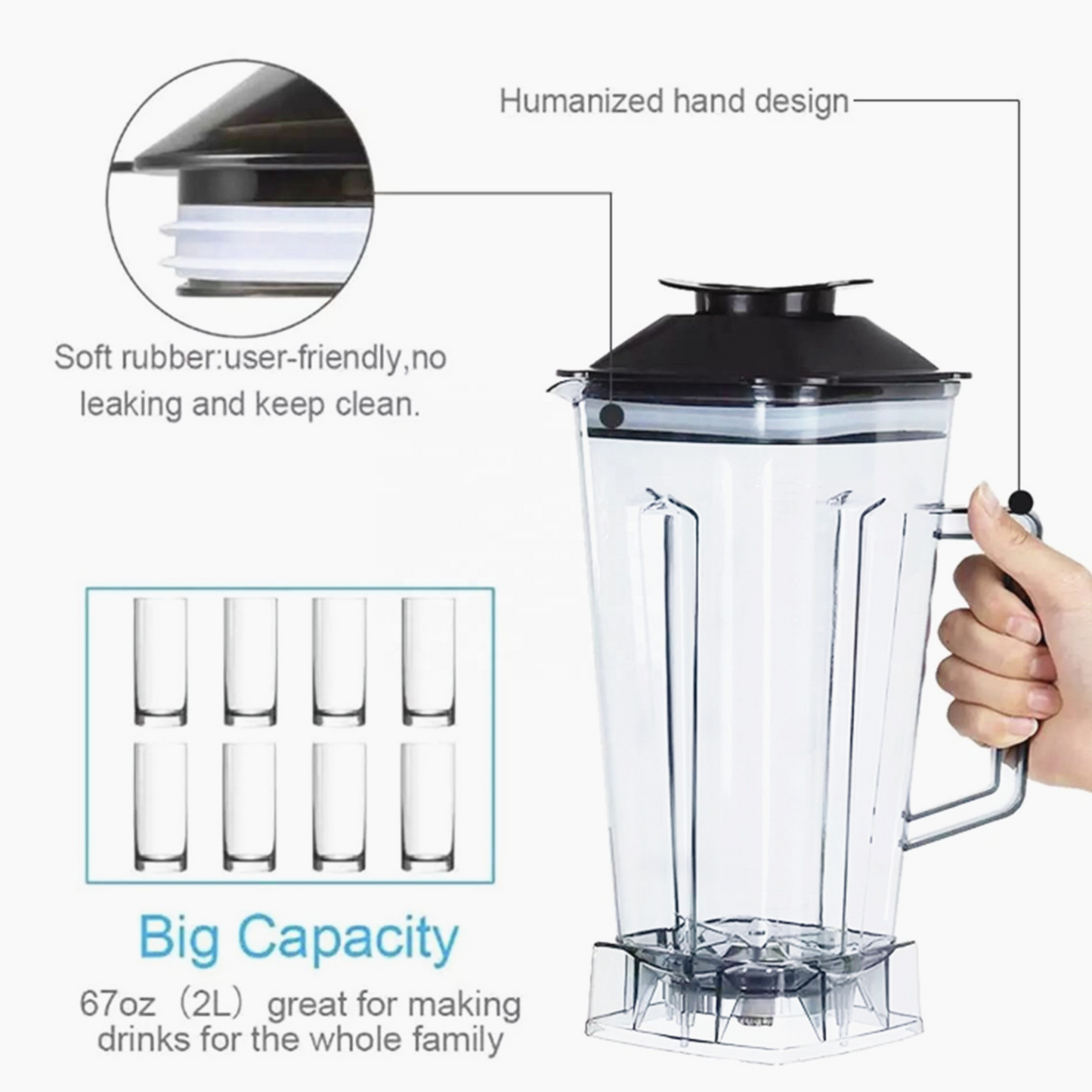 Heavy Duty Commercial Juicer Blender