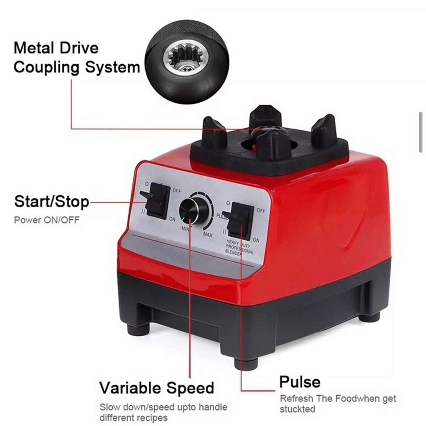 Heavy Duty Commercial Juicer Blender