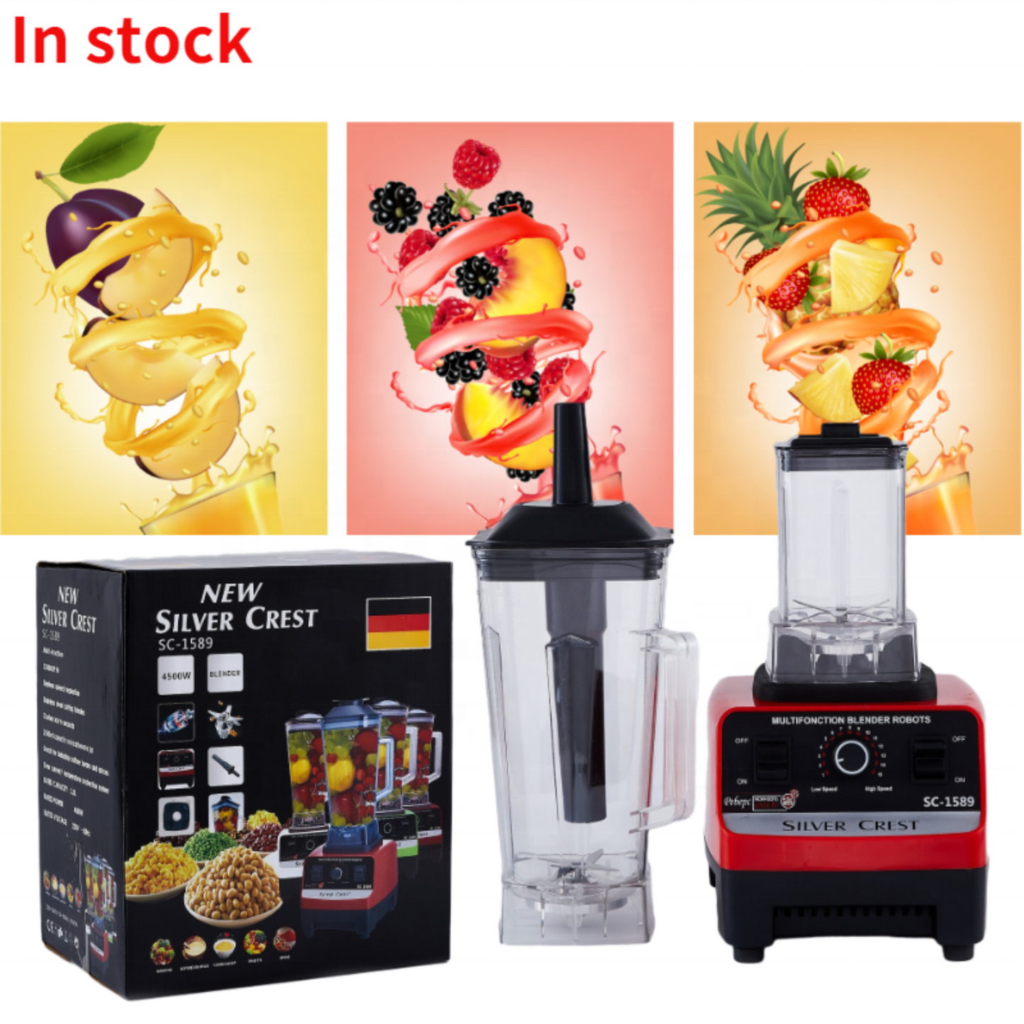 Heavy Duty Commercial Juicer Blender