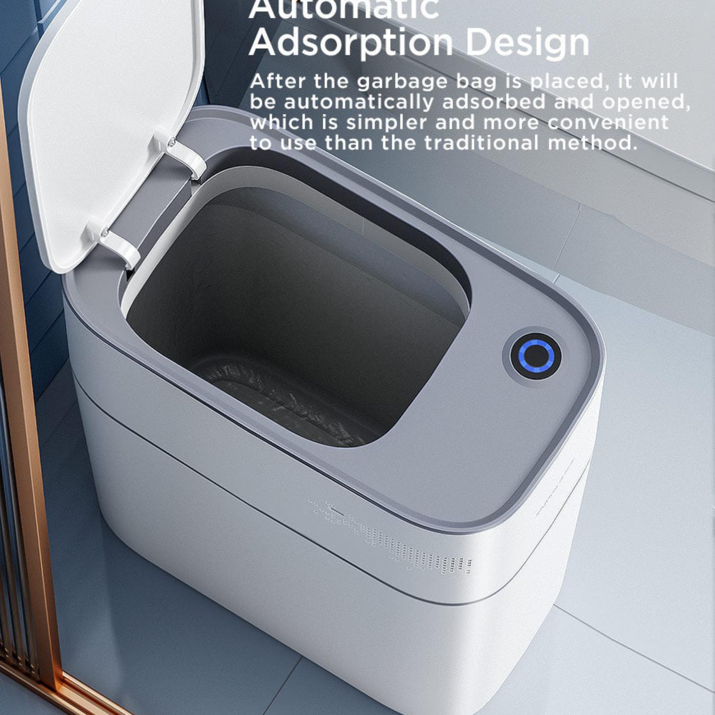 Sensor Adsorption Trash Can