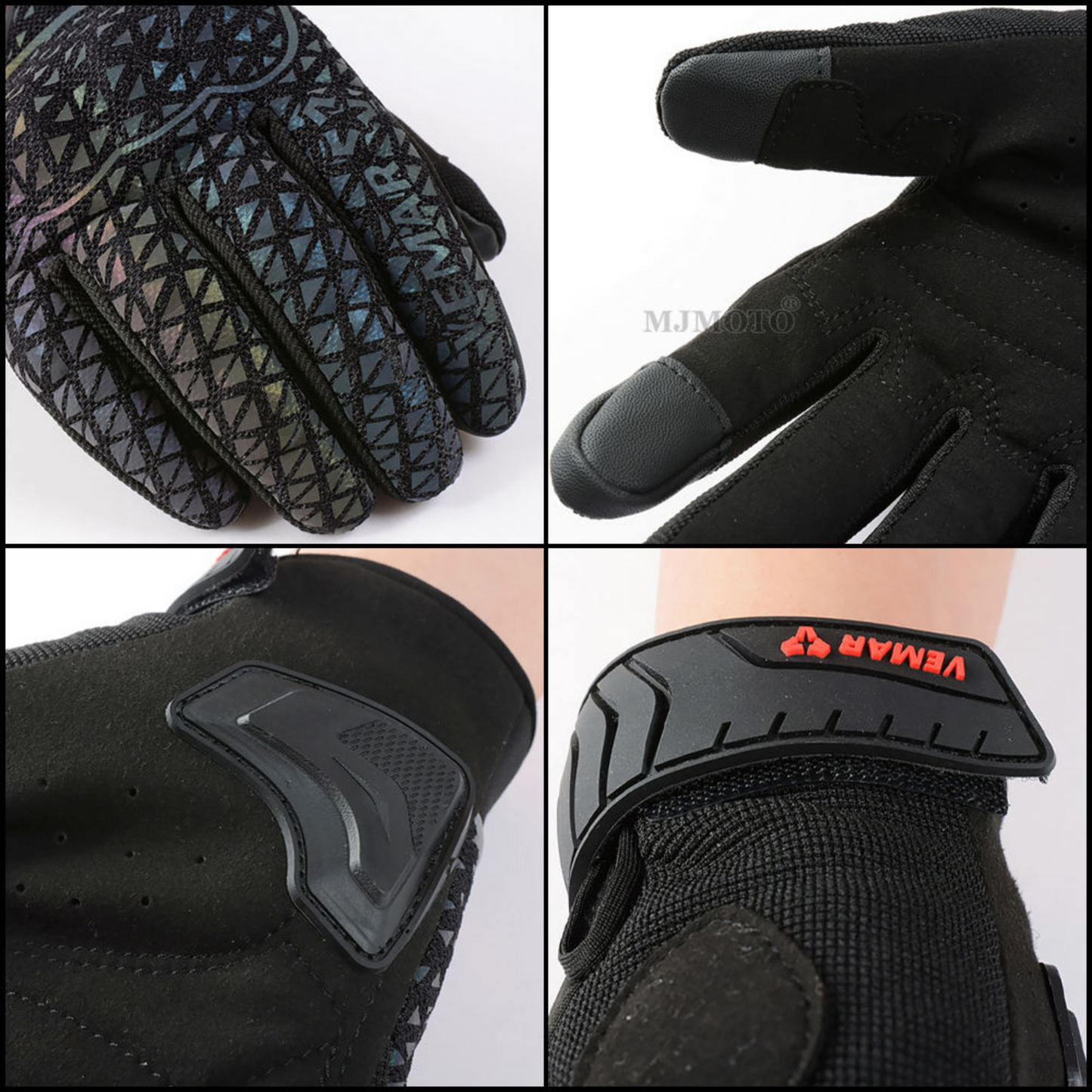 Breathable Motorcycle Riding Gloves