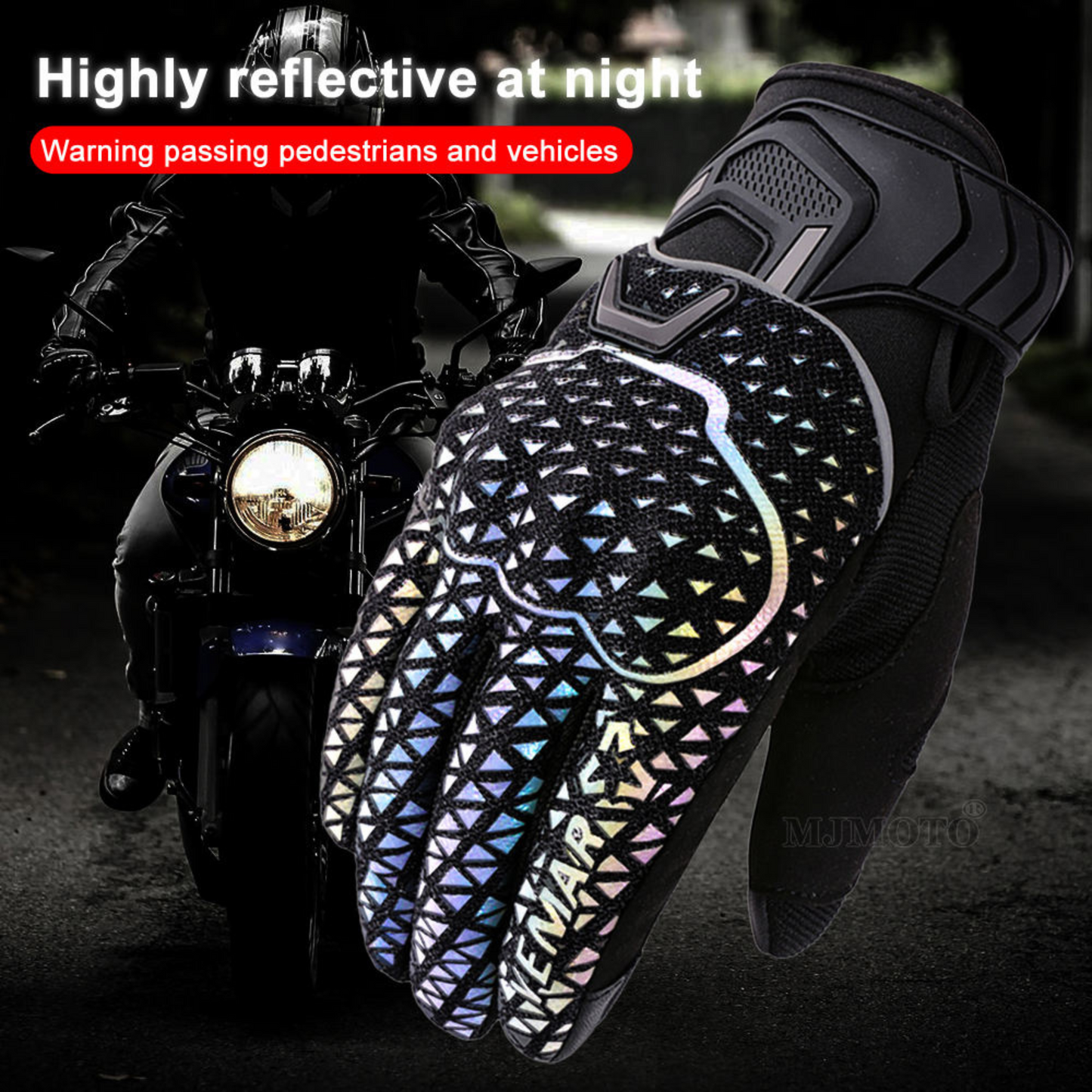 Breathable Motorcycle Riding Gloves