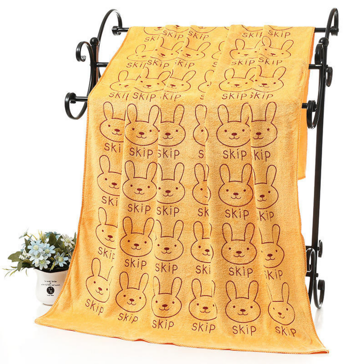 Customizable bath towel set