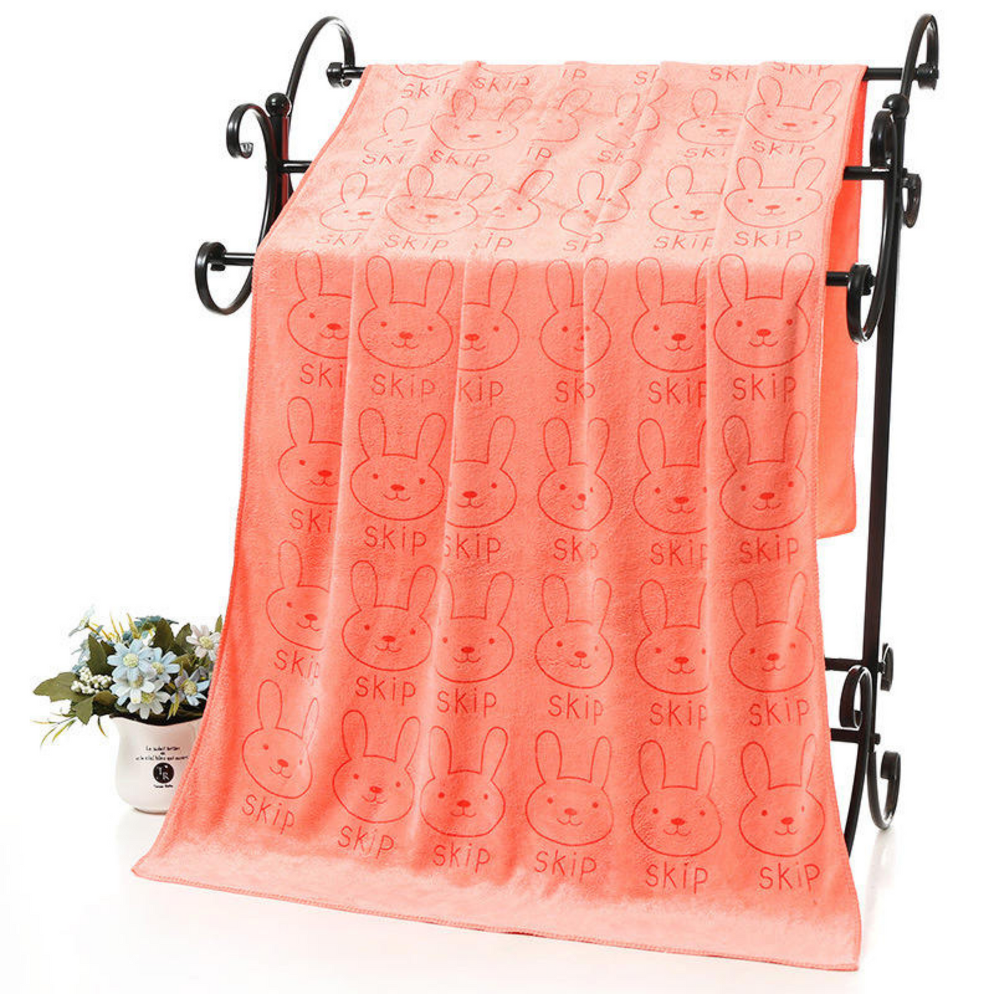Customizable bath towel set